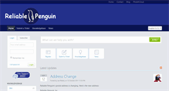 Desktop Screenshot of help.reliablepenguin.com